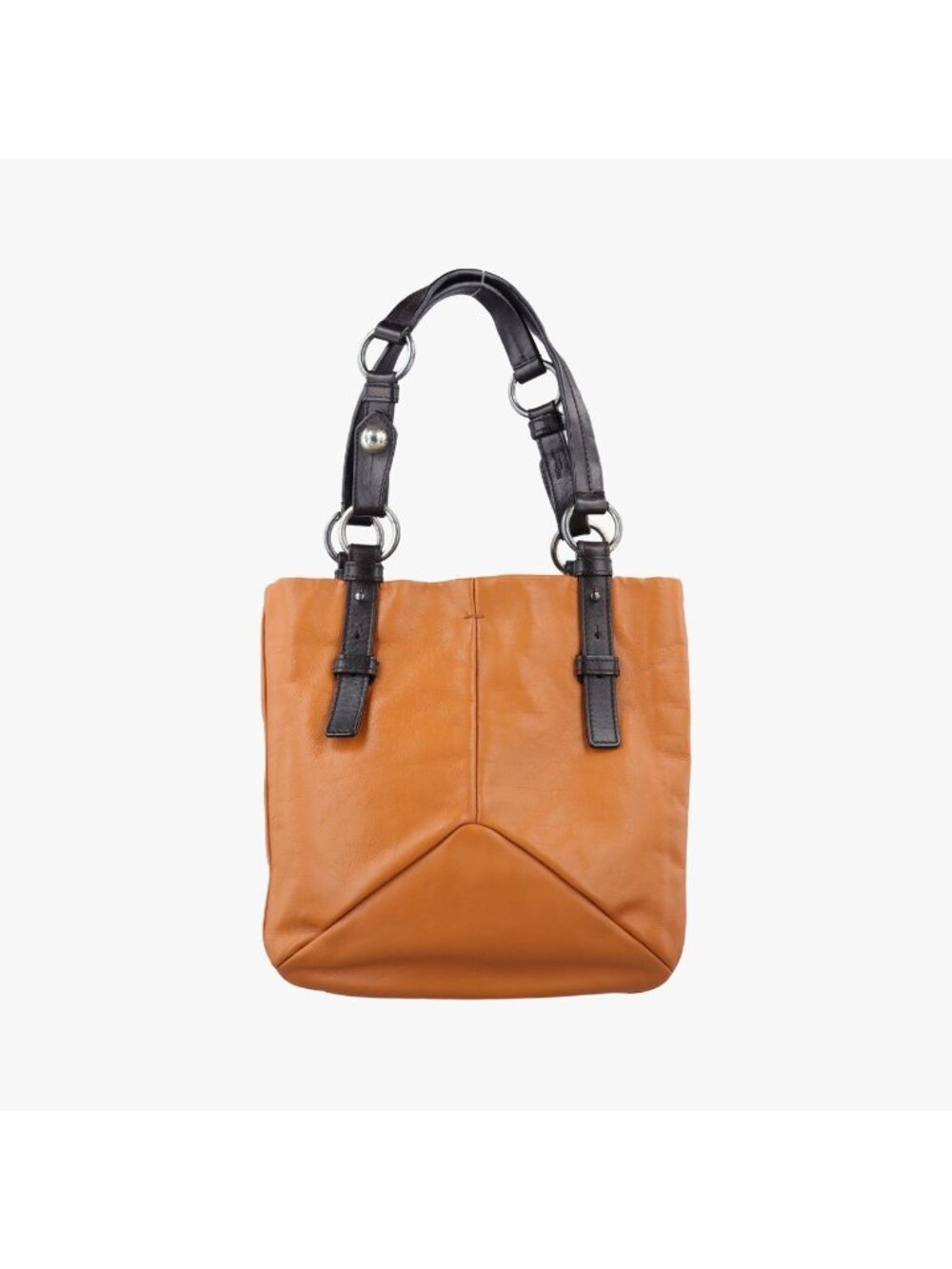 Saint Laurent Nadja Brown Leather Handbag